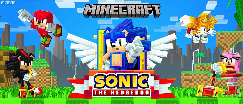 Sonic the Hedgehog şimdi Minecraft OA
