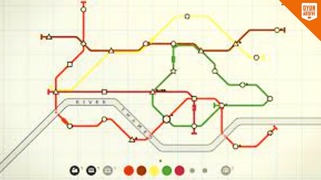Steam Günlük İndirim'de Mini Metro İndirimli OA